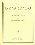 Concertino, Op. 32 : For 3 Clarinets and Piano (1965).