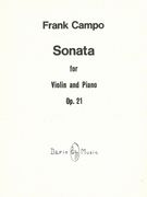 Sonata, Op. 21 : For Violin and Piano (1960).