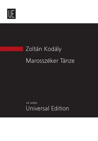 Marosszéker Tänze : Für Orchester (1929).