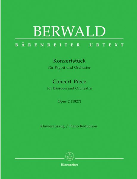 Concert Piece : For Bassoon and Orchestra, Op. 2 (1827) - Piano reduction.