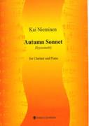 Autumn Sonnet (Syyssonetti) : For Clarinet and Piano (1981).