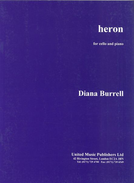 Heron : For Cello and Piano.