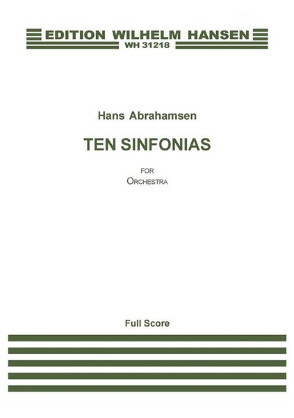 Ten Sinfonias : For Orchestra (2010).