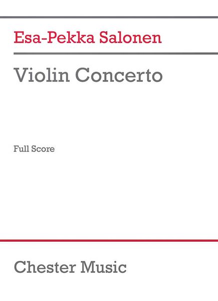 Violin Concerto (2009).