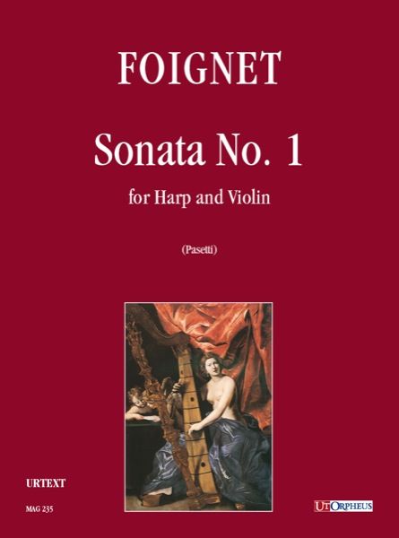 Sonata No. 1 : For Harp and Violin / edited by Anna Pasetti.