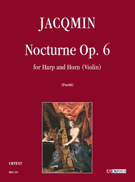 Nocturne, Op. 6 : For Harp and Horn (Violin) / edited by Anna Pasetti.