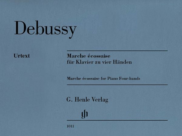 Marche Ecossaise : For Piano Four-Hands / edited by Ernst-Günter Heinemann.