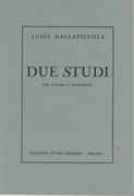 Due Studi : Per Violino E Pianoforte.