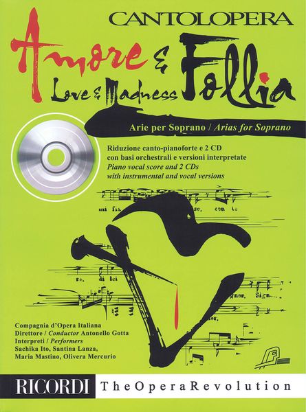 Amore E Follia = Love and Madness : Arie Per Soprano.