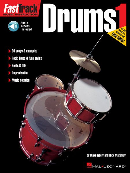 Fasttrack Drum Method - Book 1 / With Rick Mattingly.