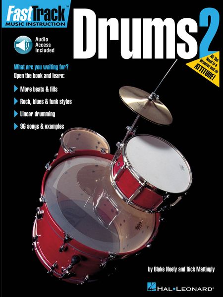 Fasttrack Drum Method - Book 2 / With Rick Mattingly.