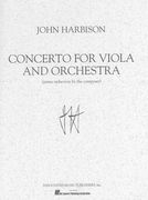 Concerto : For Viola and Orchestra / Piano reduction by The Composer.