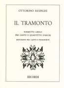 Tramonto : Poemetto Lirico Per Canto E Quartetto D'Archi - Riduzione.