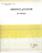 Absence Of Color : For Percussion Ensemble and Narrator.