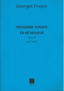 Sonata No. 3 In D Major, Op. 24 : For Piano.