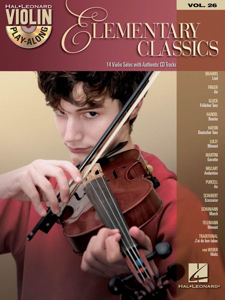 Elementary Classics : 14 Violin Solos With Authentic CD Tracks.