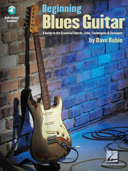 Beginning Blues Guitar : A Guide To The Essential Chords, Licks, Techniques & Concepts.