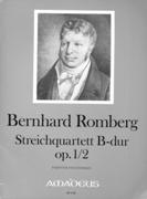 Streichquartett B-Dur, Op. 1/2 / edited by Yvonne Morgan.