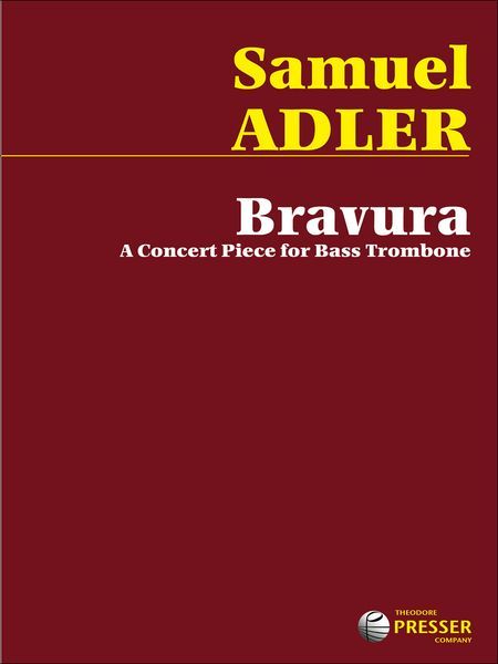 Bravura : A Concert Piece For Bass Trombone (2011).