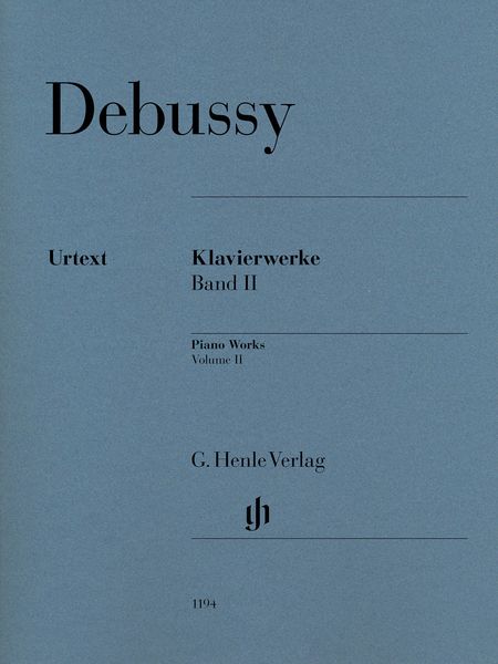 Klavierwerke = Piano Works, Vol. 2 / edited by Ernst-Günter Heinemann.