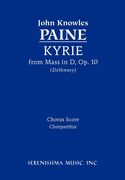 Kyrie, From Mass In D, Op. 10 : For SATB and Piano / edited by David P. Devenney.