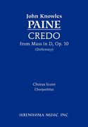 Credo, From Mass In D, Op. 10 : For SATB and Piano / edited by David P. Devenney.