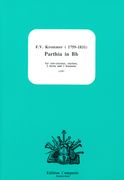 Parthia In Bb : For Solo-Clarinet, Clarinet, 2 Horns and 2 Bassoons.