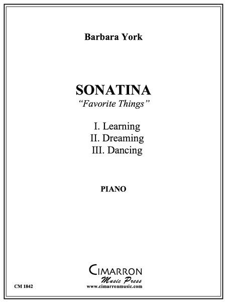 Sonatina (Favorite Things) : For Piano.