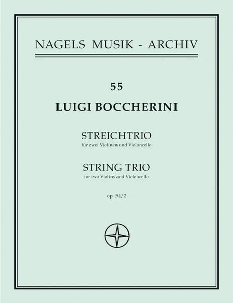 String Trio, Op. 54/2 : For Two Violins and Violoncello.