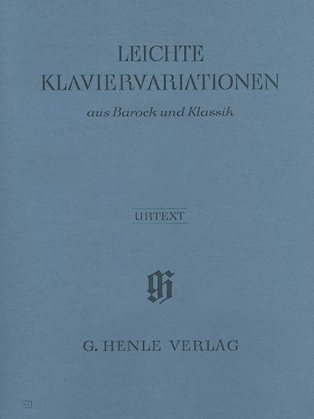 Collected Easy Piano Variations Of The Baroque and Classic Periods.