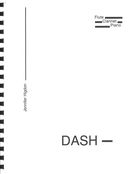 Dash - : For Flute, Clarinet and Piano.
