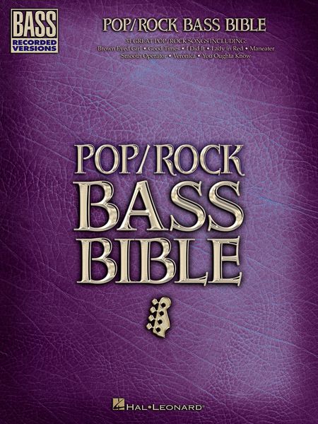 Pop/Rock Bass Bible.