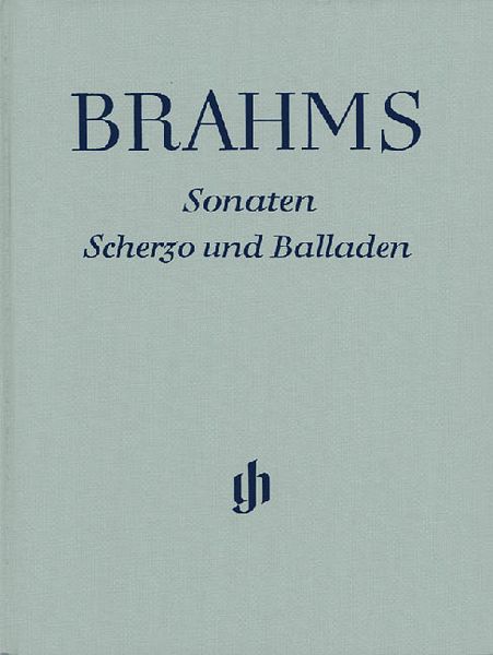 Sonatas, Scherzo, and Ballades.