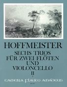 Sechs Trios : Für Zwei Flöten und Violoncello, Op. 31 - Band 2.