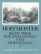 Sechs Trios : Für Zwei Flöten und Violoncello, Op. 31 - Band 1.