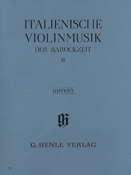 Italian Violin Music Of The Baroque Era, Vol. 2.