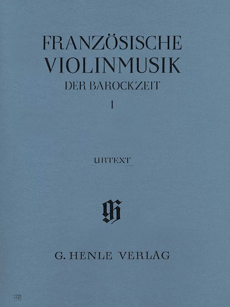 French Violin Music Of The Baroque Era, Vol. 1.