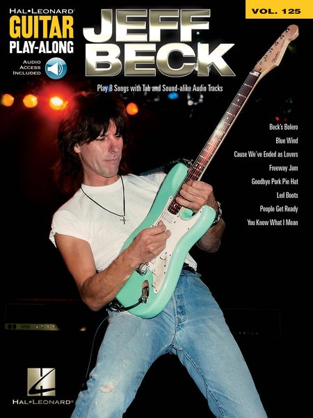 Jeff Beck : Play 8 Songs With Tab and Sound-Alike CD Tracks.