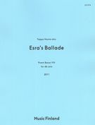 Esra's Ballade - Poem Basso VII : For Double Bass Solo (2011).
