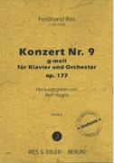 Konzert Nr. 9 G-Moll, Op. 177 : Für Klavier und Orchester / edited by Bert Hagels.