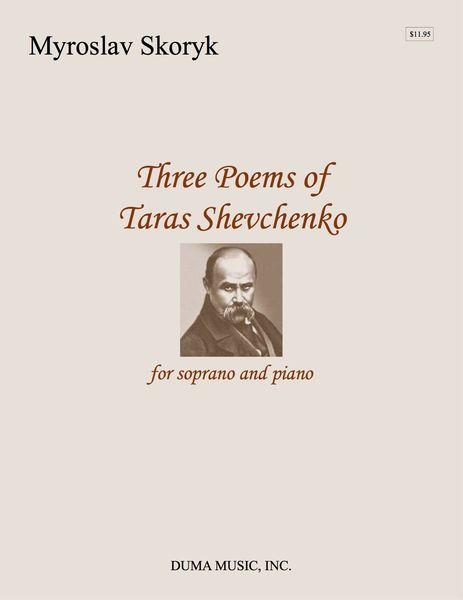 Three Poems Of Taras Shevchenko : For Soprano and Piano.