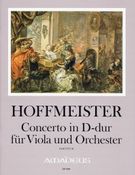 Concerto In D-Dur : Für Viola und Orchester / edited by Yvonne Morgan.