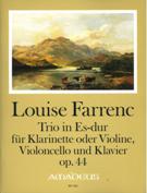 Trio In Es-Dur, Op. 44 : Für Klarinette Oder Violine, Violoncello und Klavier / Ed. Bernhard Päuler.