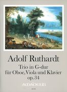 Trio In G-Dur, Op. 34 : Für Oboe, Viola und Klavier / edited by Bernhard Päuler.