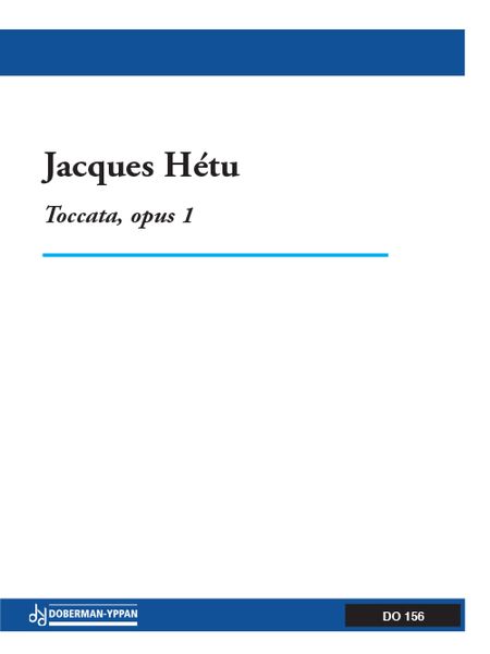 Toccata Op. 1 : For Piano. Avance.