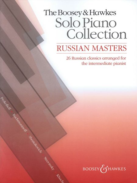Russian Masters : 26 Russian Classics arranged For The Intermediate Pianist / Sel. by Hywel Davies.