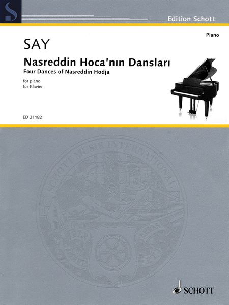 Nasreddin Hoca'nin Danslari = Four Dances of Nasreddin Hodja, Op. 1 : For Piano (1990).