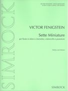 Sette Miniature : Per Flauto (O Oboe O Clarinetto), Violoncello E Pianoforte (1964).