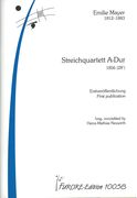 Streichquartett A-Dur (1856) / edited by Heinz-Mathias Neuwirth.