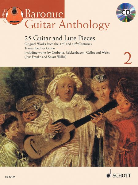 Baroque Guitar Anthology, Vol. 2 / Selected and edited by Jens Franke and Stuart Willis.